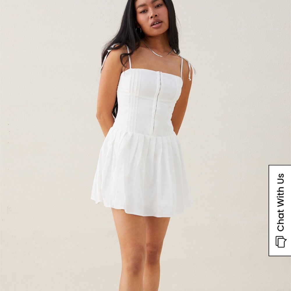 PacSun Elegant White Mini Dress